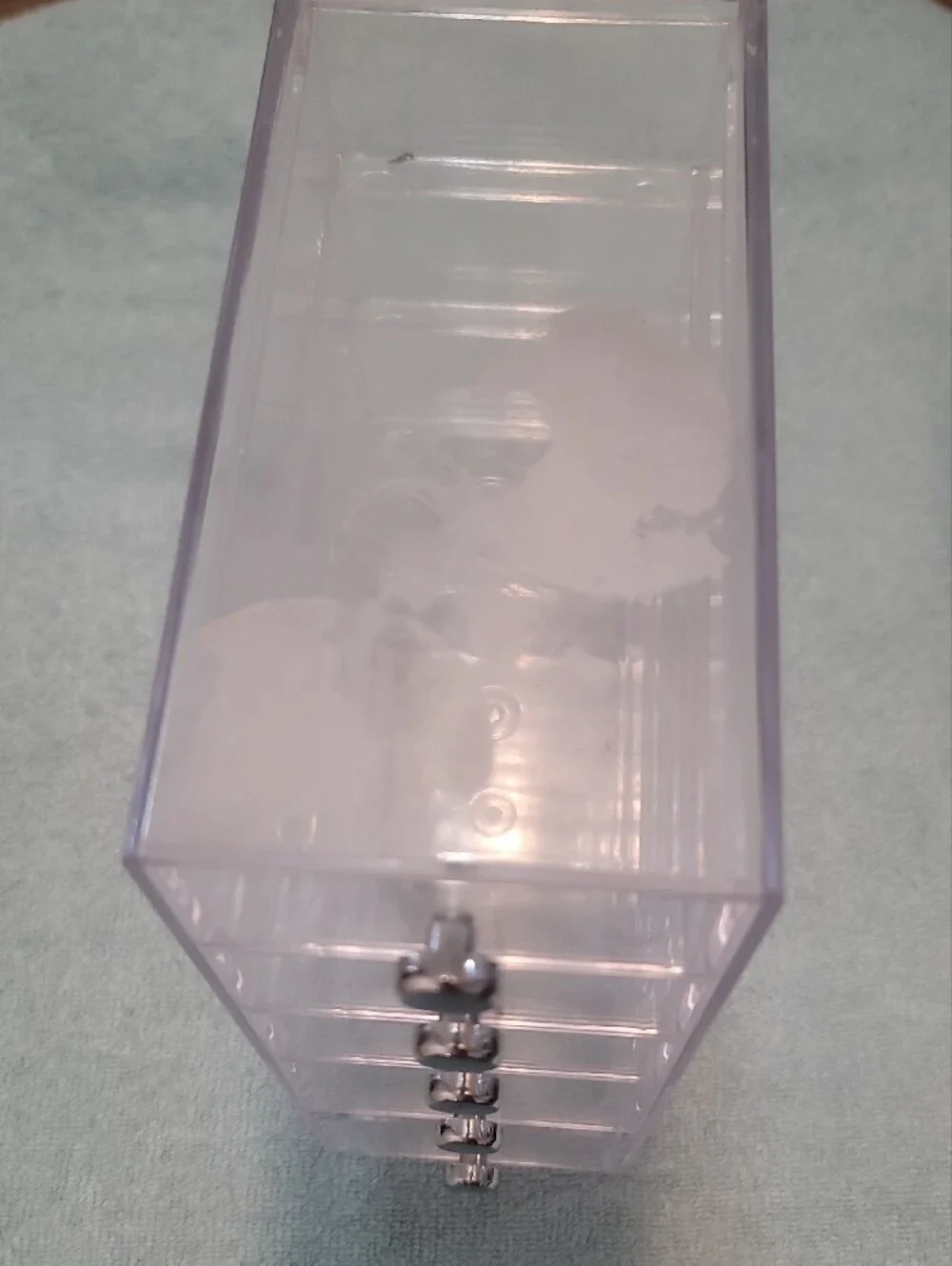 N/A transparent drawer